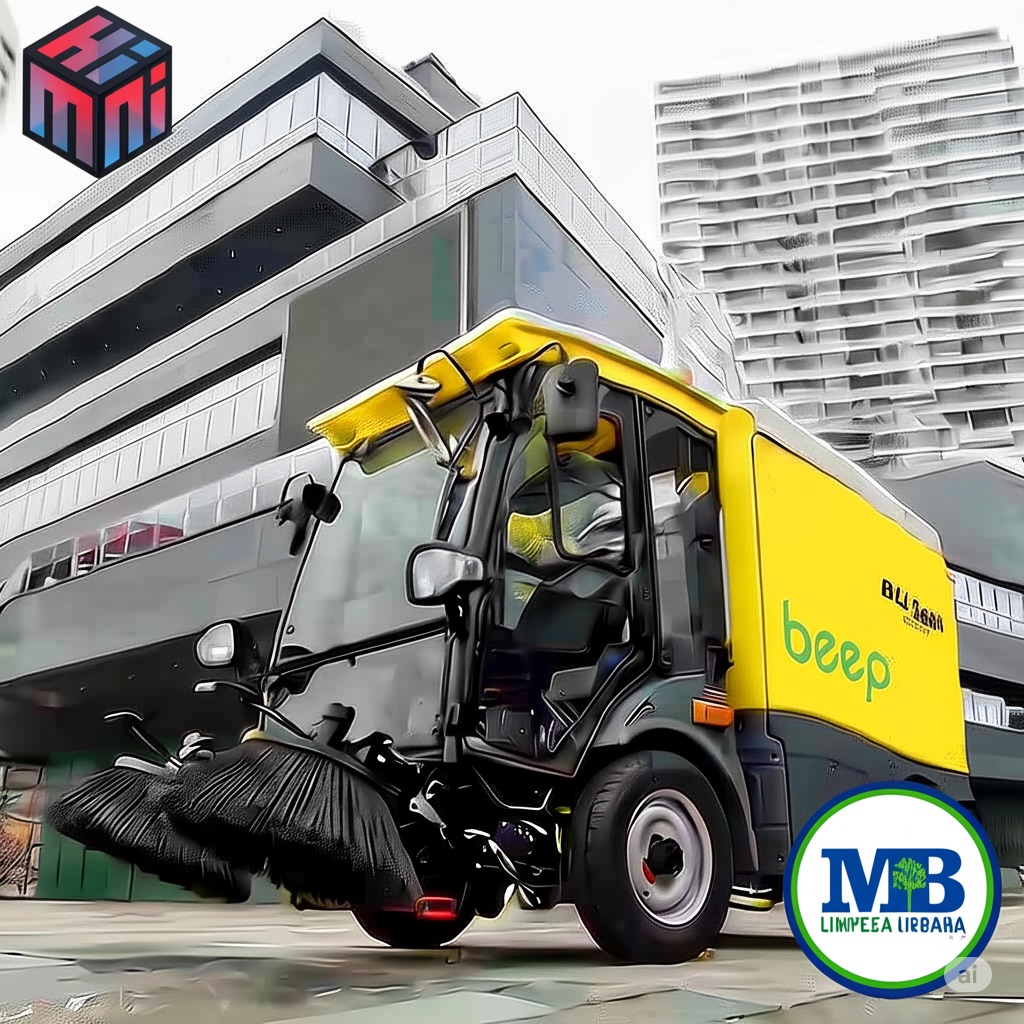 B-Urban Autonomous Cleaning Truck